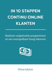 In 10 stappen continu online klanten