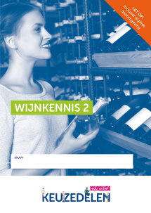 Keuzedeel Wijnkennis II | combipakket