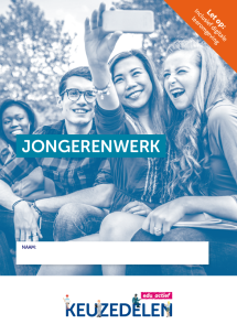 Keuzedeel Jongerenwerk | combipakket