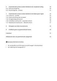 NT2-Cahier Grammatica